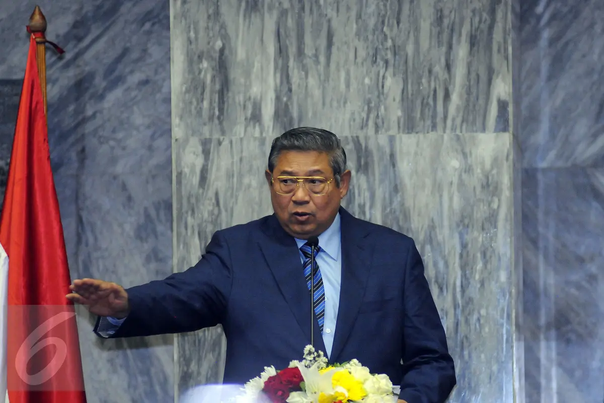 20150909-Kekompakan Keluarga SBY di Peringatan HUT ke-14 Demokrat-Jakarta