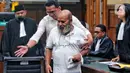Penolakan tersebut dibacakan langsung oleh Ketua Majelis Hakim, Rianto Adam Pontoh saat membacakan putusan sela. (Liputan6.com/Angga Yuniar)