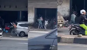 Kondisi Mengenaskan Pak Ogah di Bandar Lampung Usai Dibacok