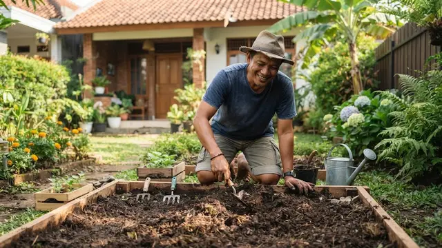 Menyiapkan Lahan Kebun
