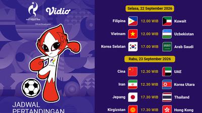 Siaran Langsung Asian Games 2026 Men’s Football: Persaingan Setiap Grup Akan Ketat Saksikan di Vidio