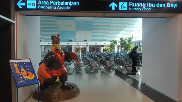 Angkasa Pura I terus melakukan pembenahan Bandara Sentani Jayapura untuk mendukung kesuksesan penyelenggaraan PON XX. (Dok AP I)