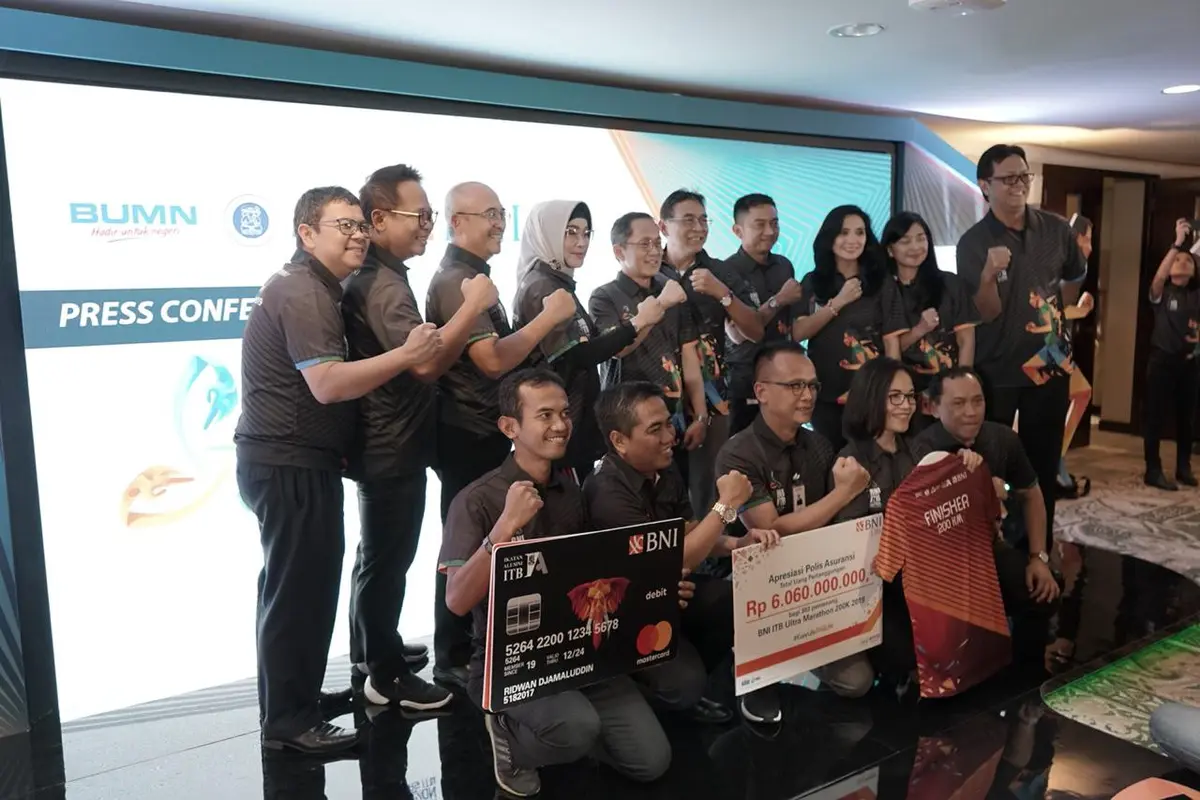 BNI dan ITB Gelar Ultra Marathon 200 KM dari Jakarta ke Bandung