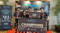 MT Legends berhasil keluar sebagai juara&nbsp;PINTU BATTLEGROUND Mobile Legends: Bang Bang di&nbsp;Epicentrum XXI, Jakarta Selatan, Minggu (5/2/2023). MT Legends sukses mengalahkan&nbsp;Relle Team di grand final. (Istimewa)