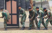 Brimob gelar latihan antiteror bareng pasukan elite TNI AU