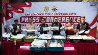 Bea Cukai Soekarno-Hatta dan BBKIPM Jakarta I menggagalkan upaya ekspor ilegal benih bening lobster (BBL) senilai Rp26,5 miliar tujuan Singapura. (Istimewa)