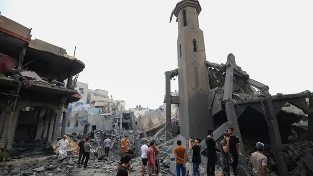 Kota Gaza Hancur