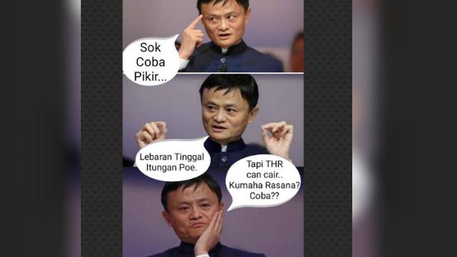 Pengalaman menunggu THR ini juga menjadi bahan lelucon warganet di media sosial.