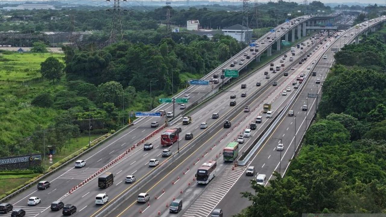 Volume Kendaraan di Tol MBZ Masih Tinggi, Antisipasi Puncak Arus Balik Lebaran 2026
