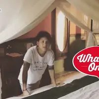 Meskipun memiliki jadwal yang padat, Aming tetap menghabiskan waktu bersama Evelyn.