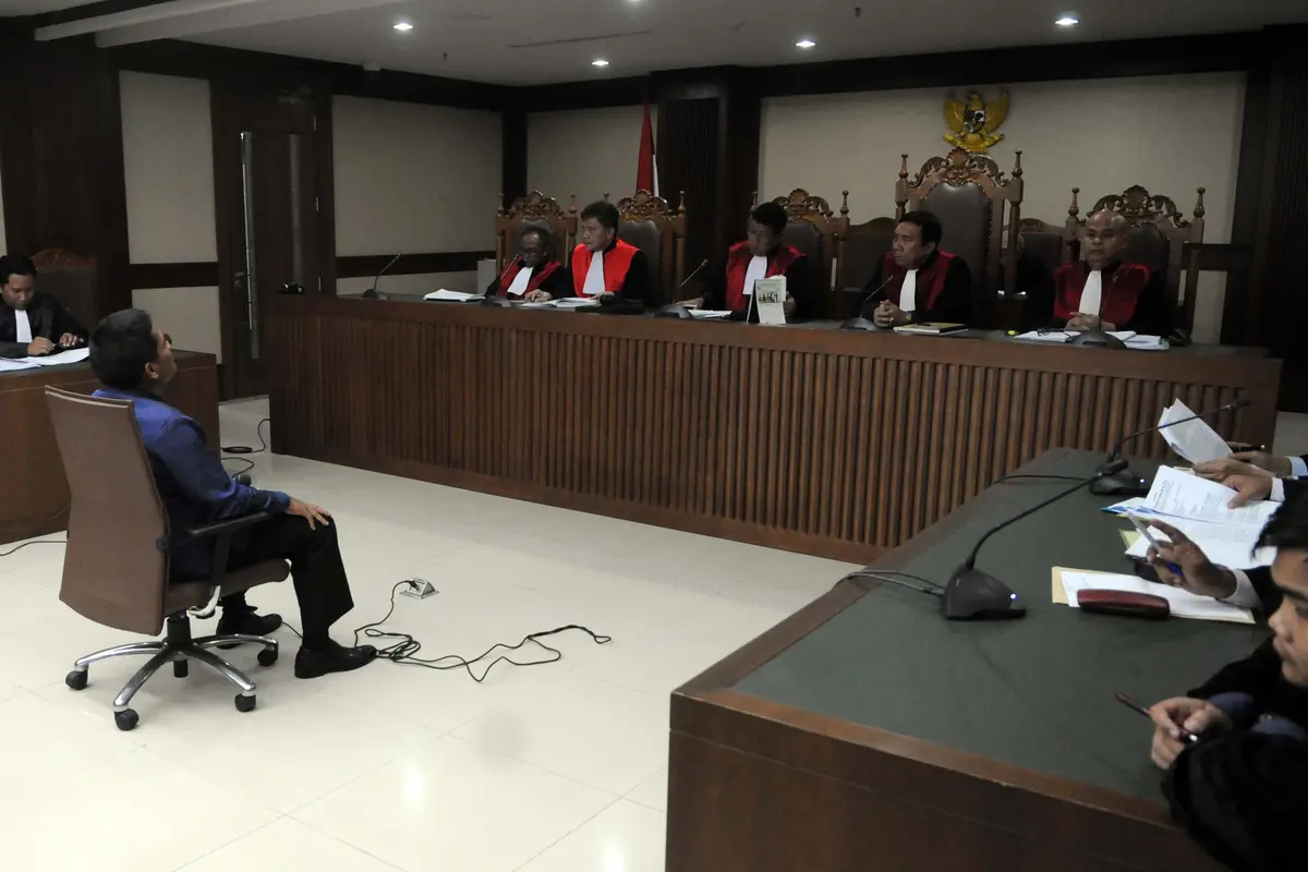 20160905- Panitera PN Jakut Didakwa Terima Suap Rp50 Juta dari Kakak Saipul Jamil-Jakarta- Helmi Afandi