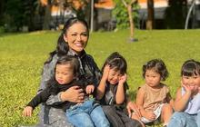 6 Potret Anak-Anak Aurel Hermansyah saat Diajak Krisdayanti Keliling Jakarta Naik MRT, Ameena Pakai Dress Harga Rp10 Juta