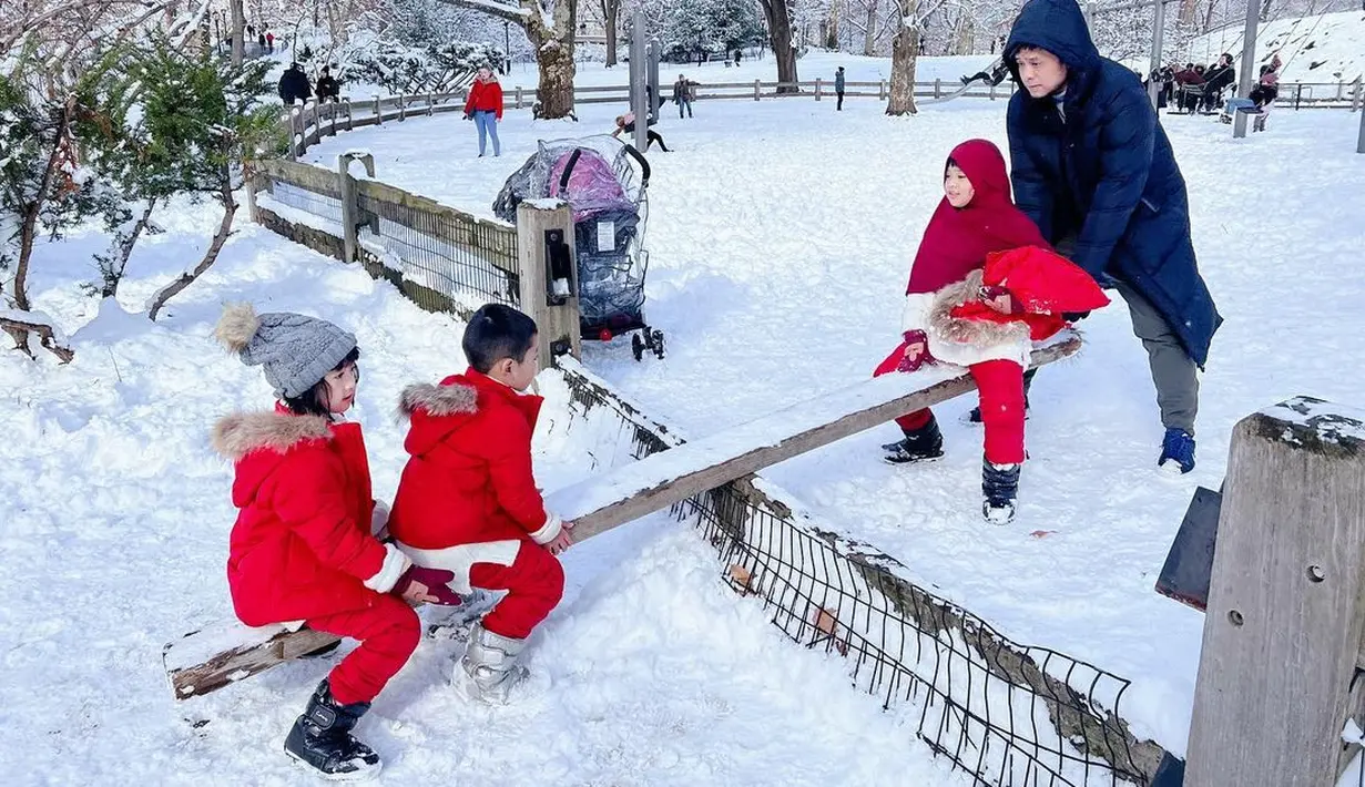 Liburan Oki Setiana Dewi (Instagram/okisetianadewi)