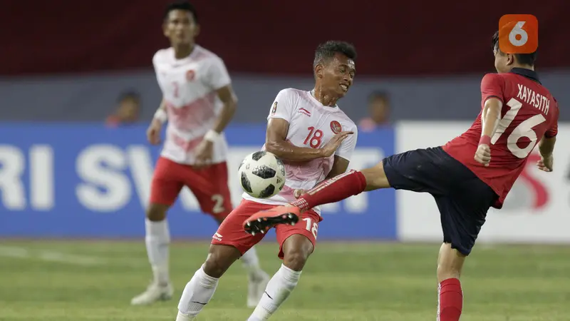 Sepak Bola : Indonesia Vs Laos