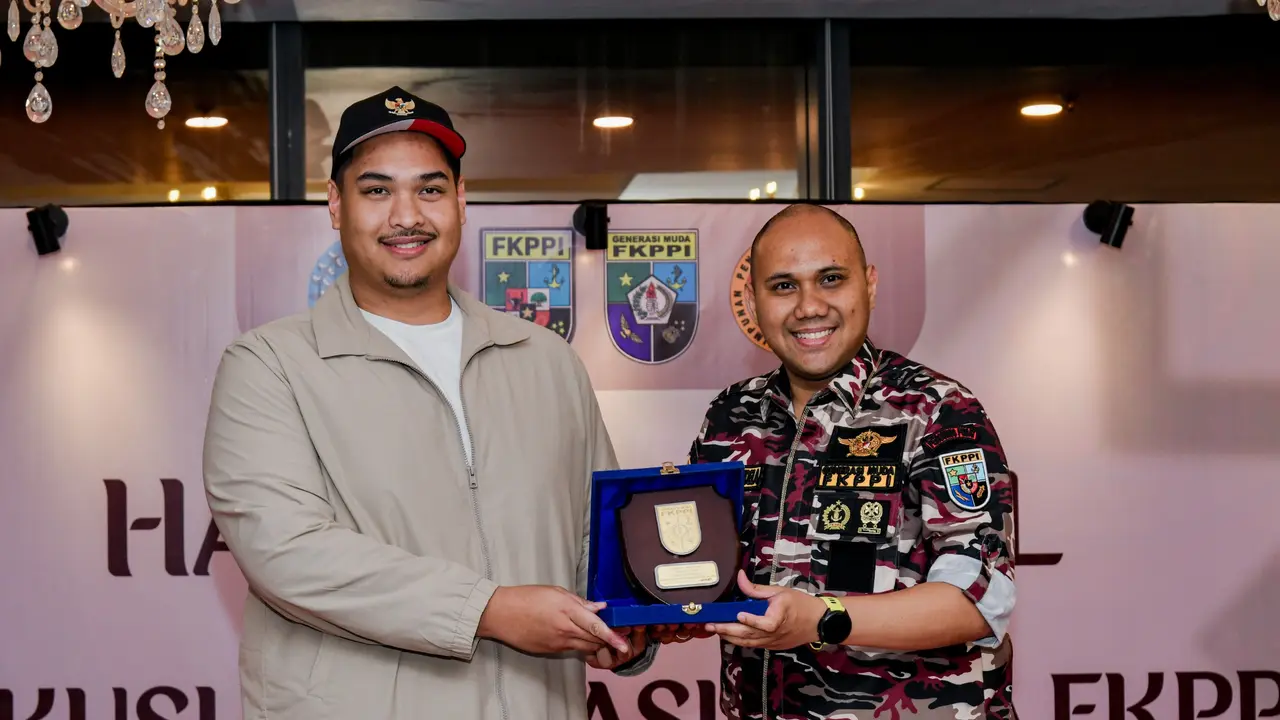 Menteri Pemuda dan Olahraga Dito Ariotedjo dalam Forum Diskusi Panel Generasi Muda Forum Komunikasi Putra Putri Purnawirawan dan Putra Putri TNI-Polri (GM FKPPI).