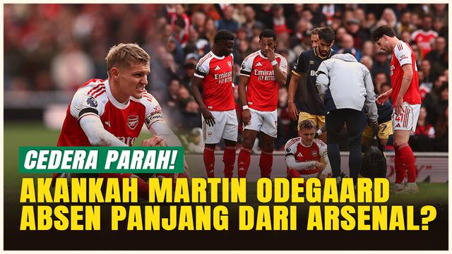 Martin Odegaard Cedera Lutut Serius, Terancam Absen Panjang dari Arsenal!
