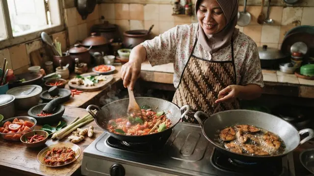 Membuat Ikan Tongkol Sambal Tomat yang Meresap
