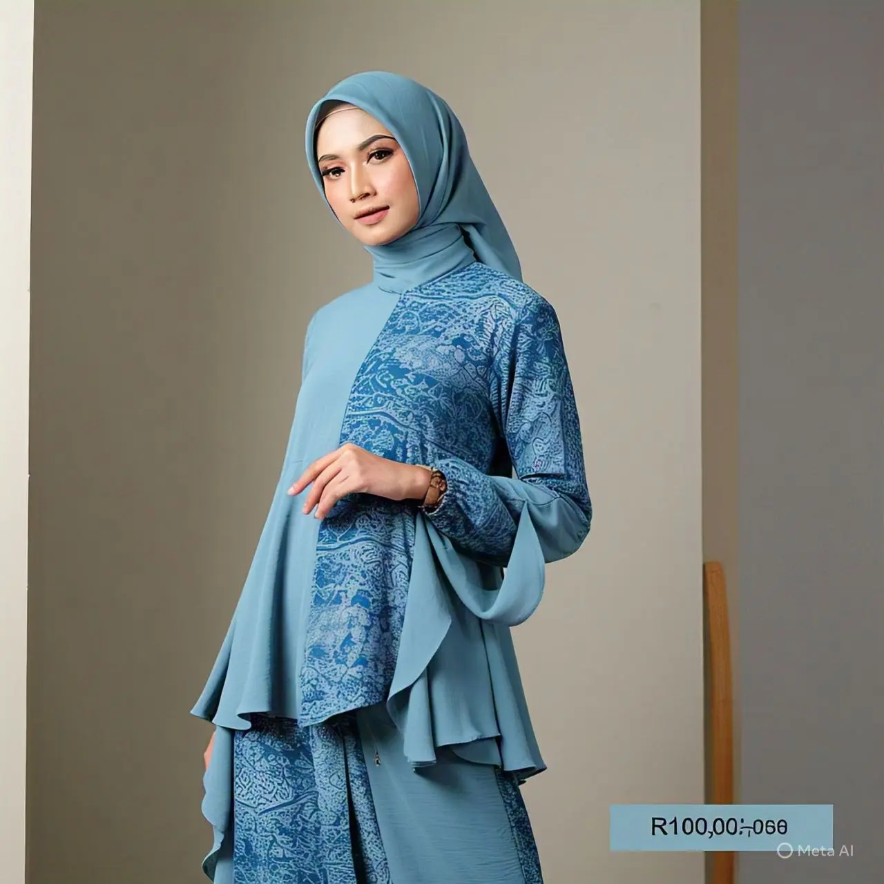 13 Model Gamis Batik Kombinasi Kain Polos Terbaru 2025, Tampil Elegan ...