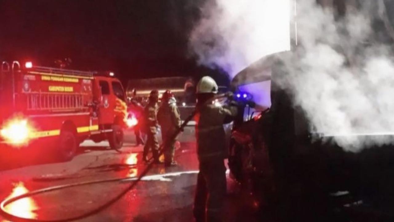 Diawasi Ketat Polisi, Begini Kondisi Terkini Sopir Truk Kecelakaan di Gerbang Tol Ciawi