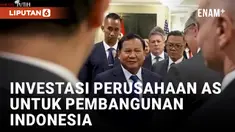 Prabowo Ajak Perusahaan Amerika Investasi di Indonesia