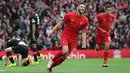 5. Adam Lallana. Gelandang timnas Inggris ini tampil brilian pada musim 2016-2017 bersama Liverpool. Menurut situs resmi Premier League, ia telah mengoleksi 3 assist hingga pekan ke-7. (Reuters/Eddie Keogh)