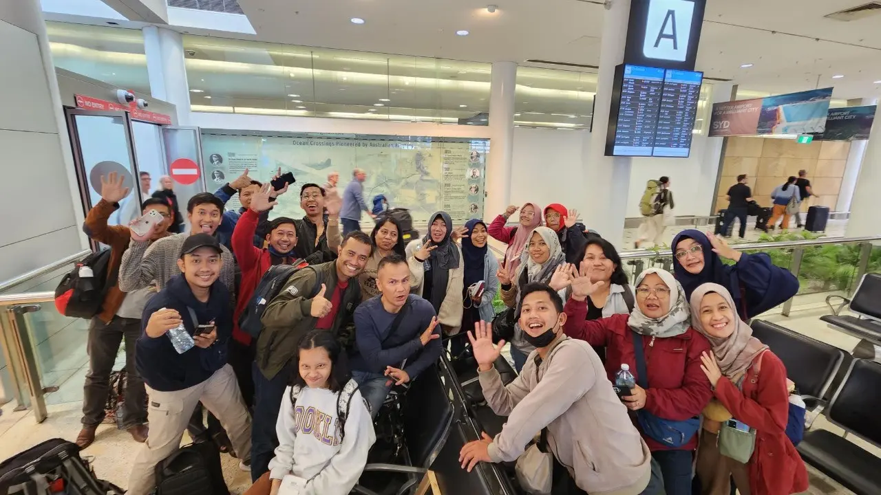 40 guru dalam program Kemitraan Sekolah BRIDGE (Building Relationships through Intercultural Dialogue and Growing Engagement) Australia-Indonesia. (Dok Kedubes Australia di Indonesia)