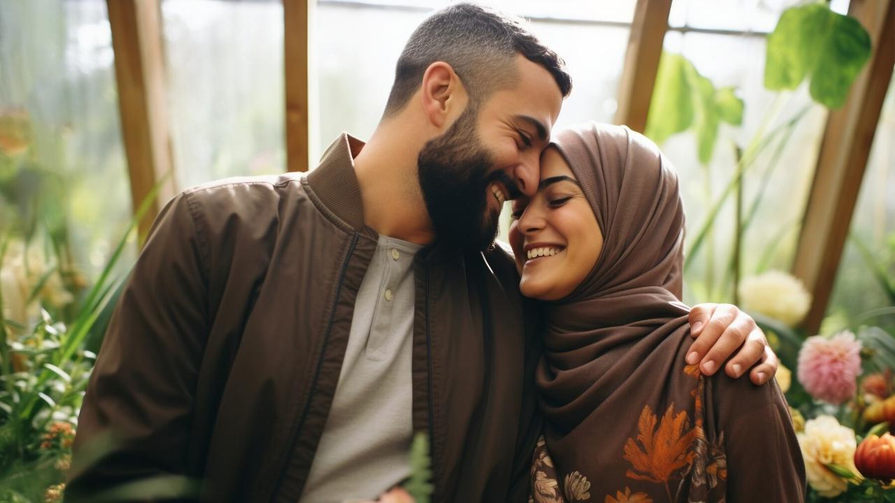 Pasangan Muslim Romantis