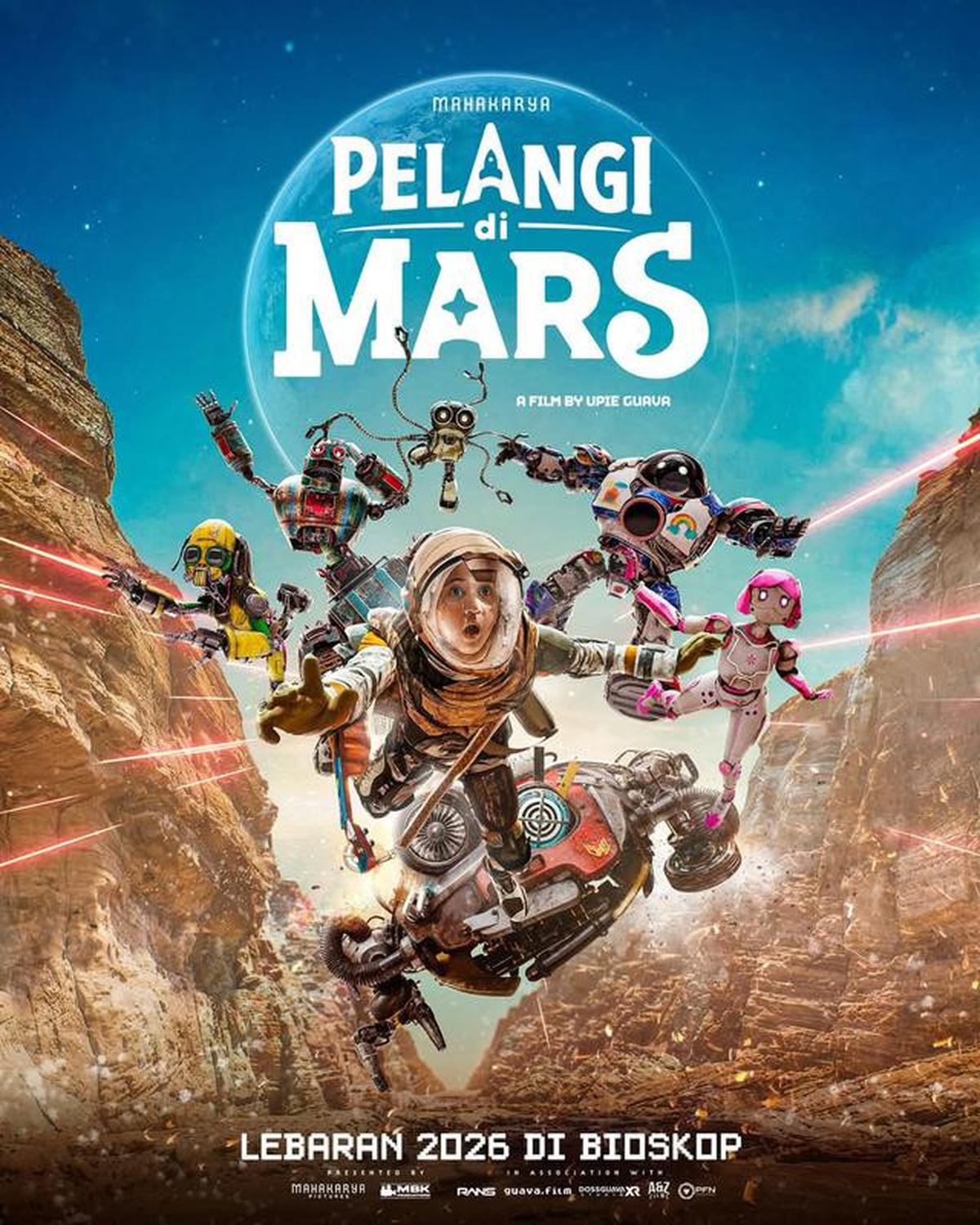 Pelangi di Mars Tayang di Bioskop Mulai 18 Maret 2026, Pintu Anak Indonesia Berimajinasi Lebih Luas