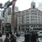 Seperti ini suasana mewah di daerah Ginza, Tokyo. Penasaran? (foto: Liputan6/ Edu Krisnadefa)