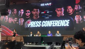 Konferensi pers One Pride MMA di HW Livehouse, Jakarta Selatan, Jumat (13/2/2026). (Bola.com/Hery Kurniawan)