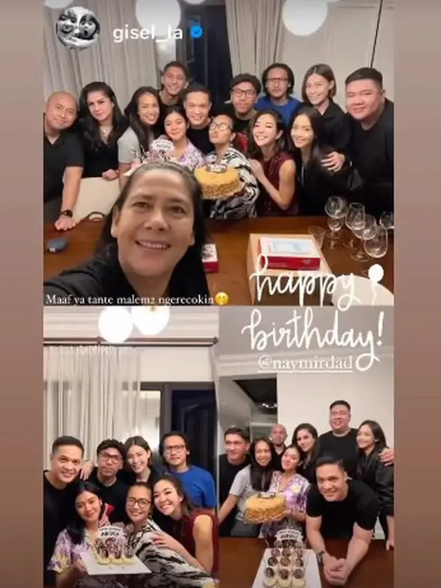 Dapat Kejutan dari Kekasih, Ini 7 Momen Ulang Tahun Naysilla Mirdad