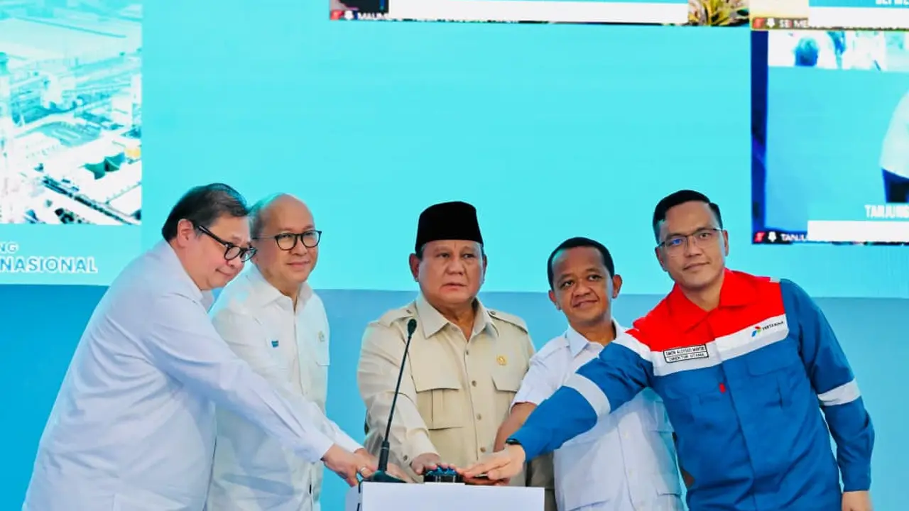 Prabowo Resmikan 13 Proyek Hilirisasi Rp116 Triliun, Dorong Industri Nasional