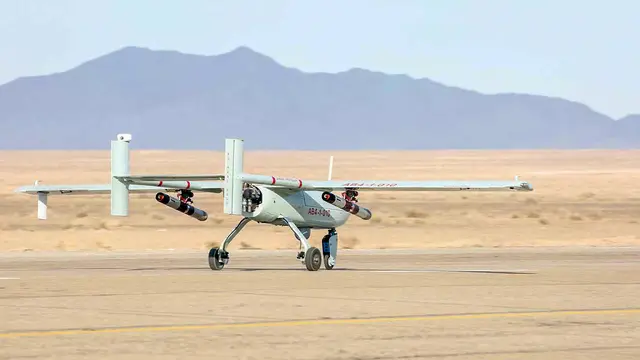 Intip Latihan Drone Besar-besaran Militer Iran