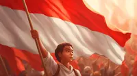 Ilustrasi Indonesia, merdeka, kemerdekaan. (Image By Vectonauta on Freepik.com)