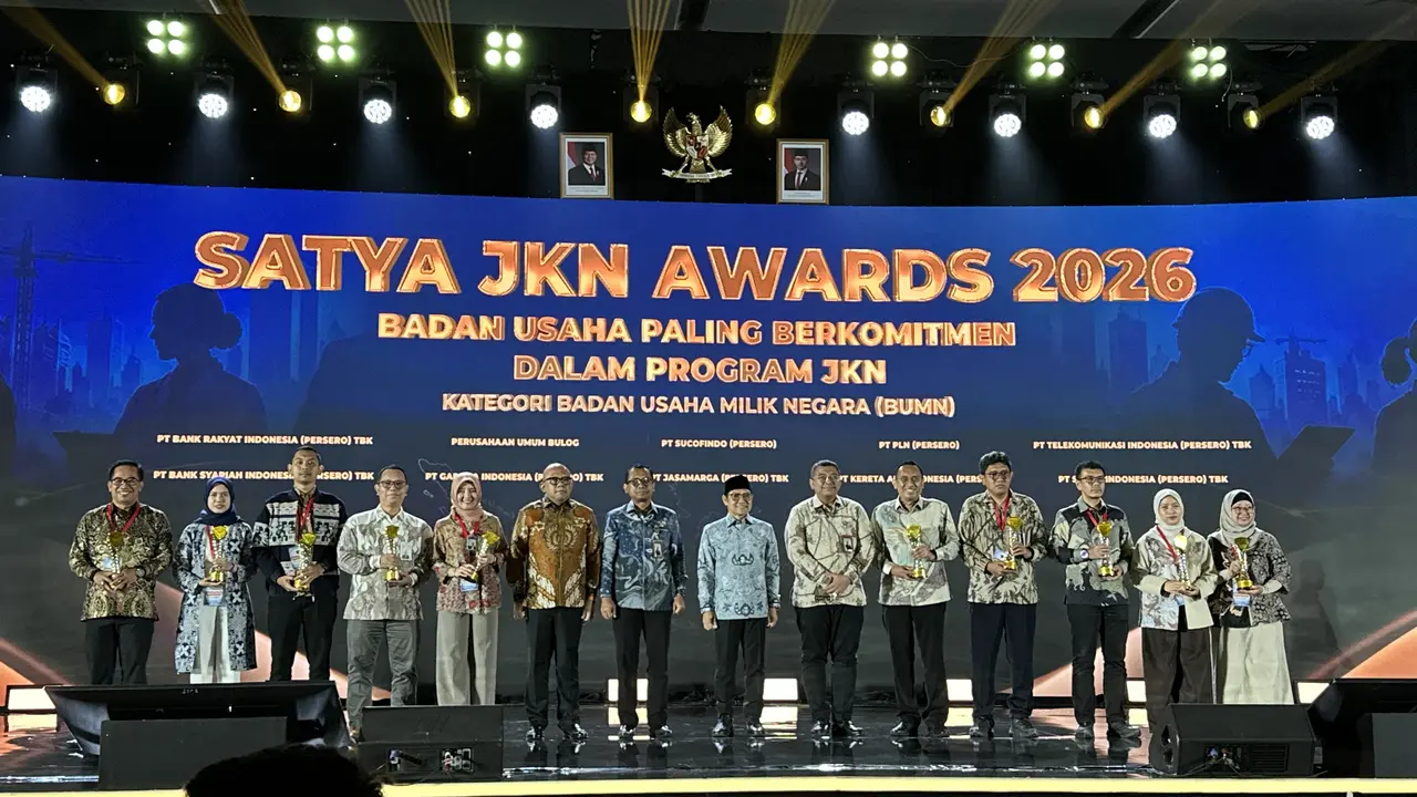 Kesehatan Pekerja Jadi Perhatian, BPJS Kesehatan Apresiasi 80 Badan Usaha dan 8 Pemda dalam Satya JKN Awards 2026