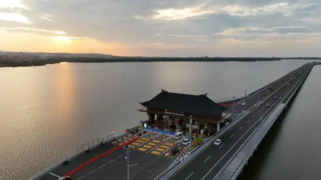 Jalan Tol Bali Mandara yang dikelola oleh PT Jasamarga Bali Tol (PT JBT). (Dok Jasa Marga)