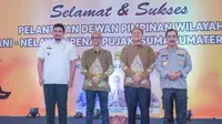 Wali Kota Medan, Bobby Nasution bersama Wakapolri, Komjen Pol Agus Andrianto. (Foto: Istimewa)