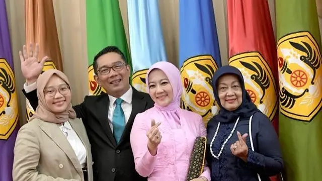 Ridwan Kamil - Atalia Praratya (Foto: Instagram/@ataliapr)