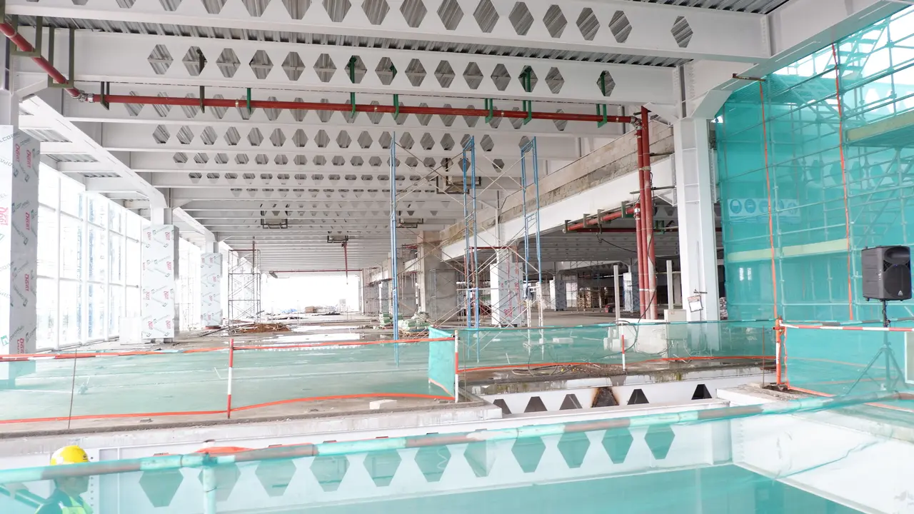 Terminal Baru Bandara Ahmad Yani Semarang Siap Beroperasi Mulai Mei 2018. (Foto: Hidya Anindyati)