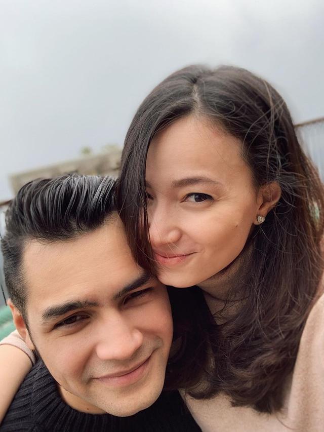 Asmirandah dan Jonas Rivanno. (Foto: Instagram @asmirandah89)