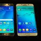 Samsung Galaxy Note 5 (kiri), Samsung Galaxy S6 Edge Plus (kanan) - (Foto: Dewi Widya Ningrum/Liputan6.com)