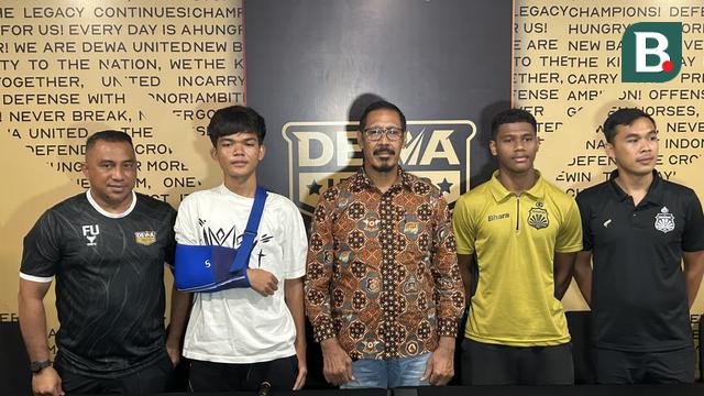 Konferensi Pers Mediasi Dewa United U-20 dan Bhayangkara U-20