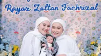 Potret kenangan Ayu Ting Ting bareng baby Zoltan keponakannya yang baru saja meninggal (sumber: Instagram/ayutingting92)