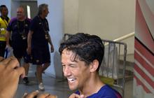 Momen Bersejarah: Irfan Bachdim Tukar Jersey Rivaldo di Clash of Legends Jakarta