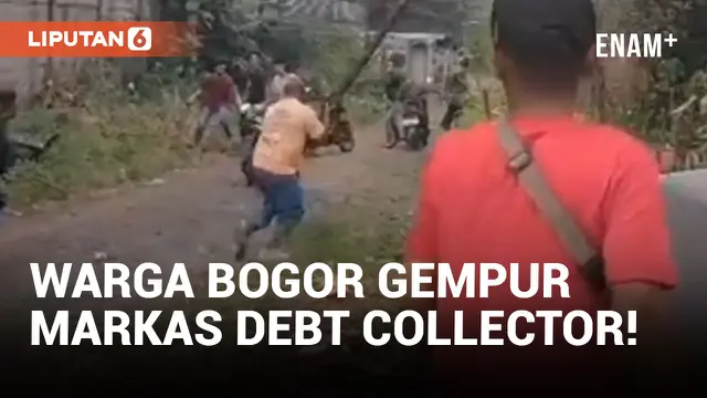 Tarik Paksa Motor, Kantor Debt Collector Diserbu Warga Bogor