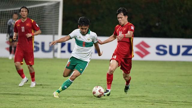 Foto: Fokus Bertahan, Timnas Indonesia Buat Vietnam Frustrasi dan Gigit Jari usai Hasil Imbang Tanpa Gol di Matchday Ketiga Piala AFF 2020