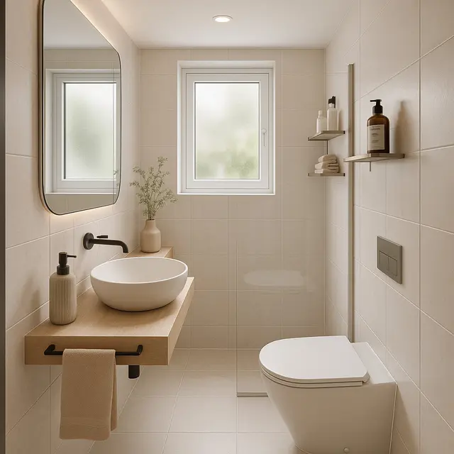 Model Kamar Mandi Minimalis Modern