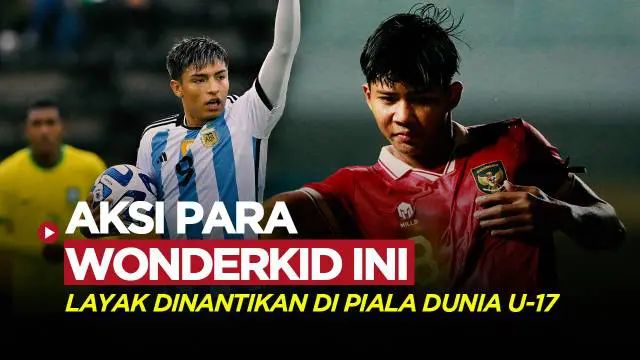VIDEO: 5 Wonderkid yang Aksinya Bisa Mencuri Perhatian di Piala Dunia U-17 2023