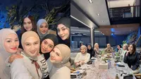 Potret Halal Bihalal Geng Mamayu di Rumah Mewah Aurel Hermansyah (Sumber: Instagram/melodylaksani92