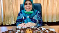 dr Jumriani selaku jubir Teknis Bidang Kesehatan Gugus Tugas Covid -19 Provinsi Sulawesi Tengah. (Foto: Biro Humas Pemprov Sulteng).